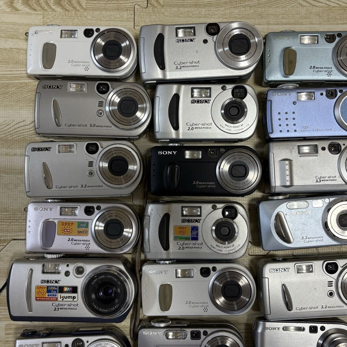 #SONY デジタルカメラ 35臺(tái) 現(xiàn)狀品 動(dòng)作未確認(rèn) まとめ 1円スタート ソニー