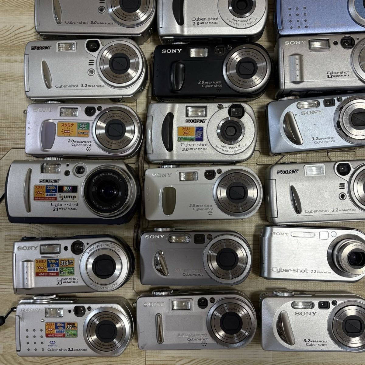 #SONY デジタルカメラ 35臺(tái) 現(xiàn)狀品 動(dòng)作未確認(rèn) まとめ 1円スタート ソニー