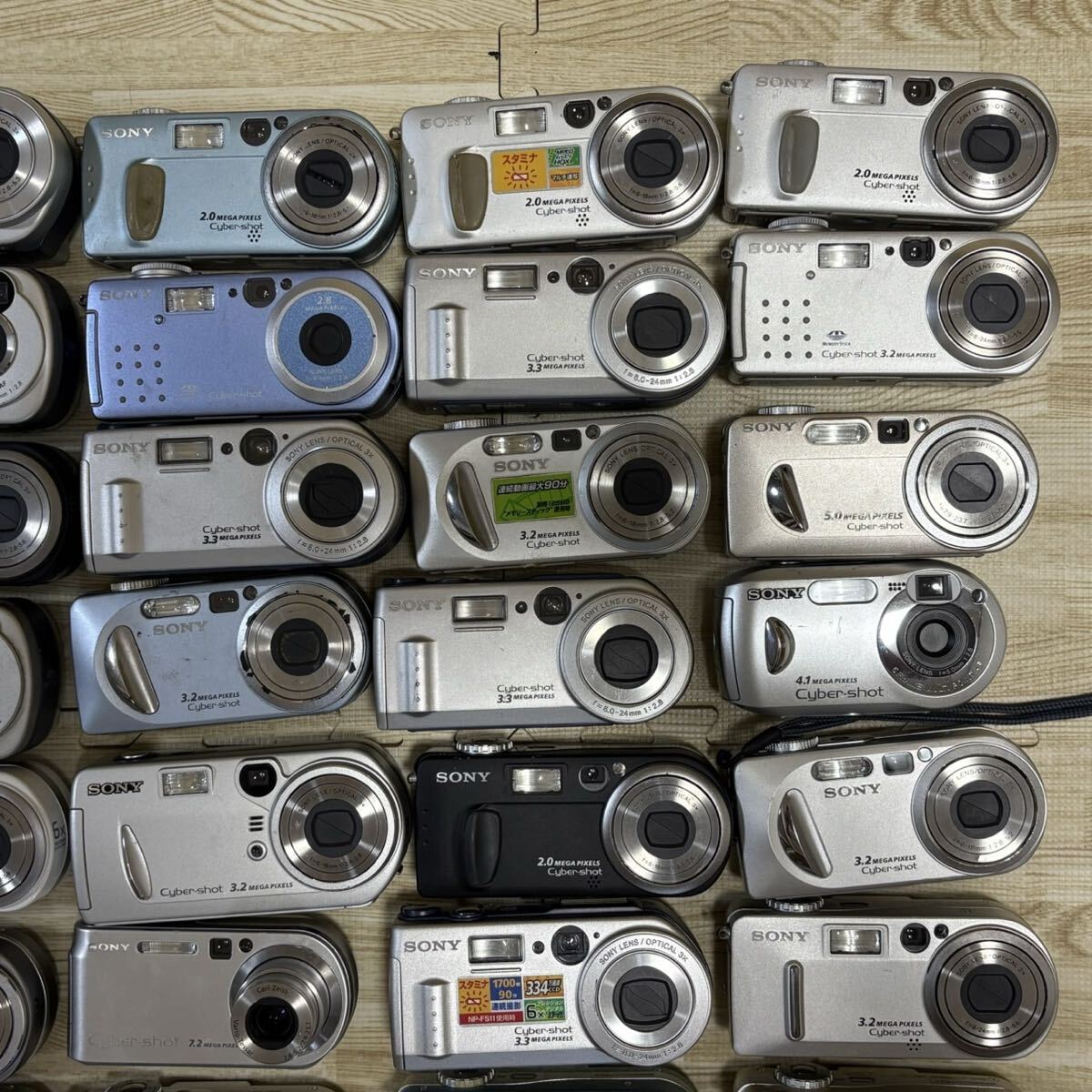 #SONY デジタルカメラ 35臺(tái) 現(xiàn)狀品 動(dòng)作未確認(rèn) まとめ 1円スタート ソニー