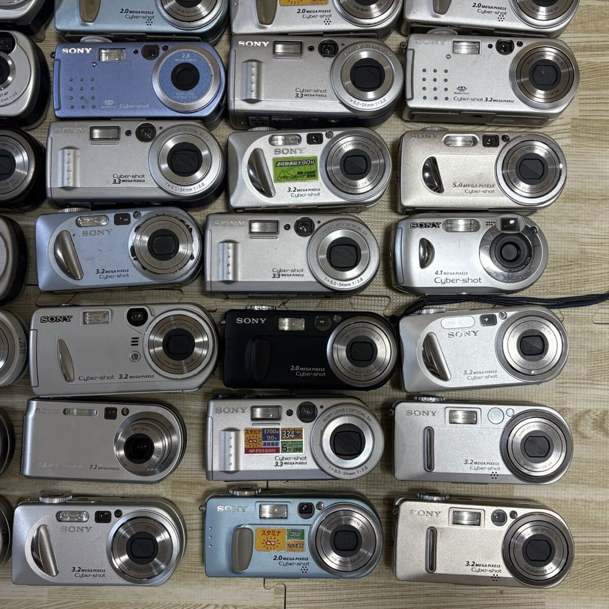 #SONY デジタルカメラ 35臺(tái) 現(xiàn)狀品 動(dòng)作未確認(rèn) まとめ 1円スタート ソニー