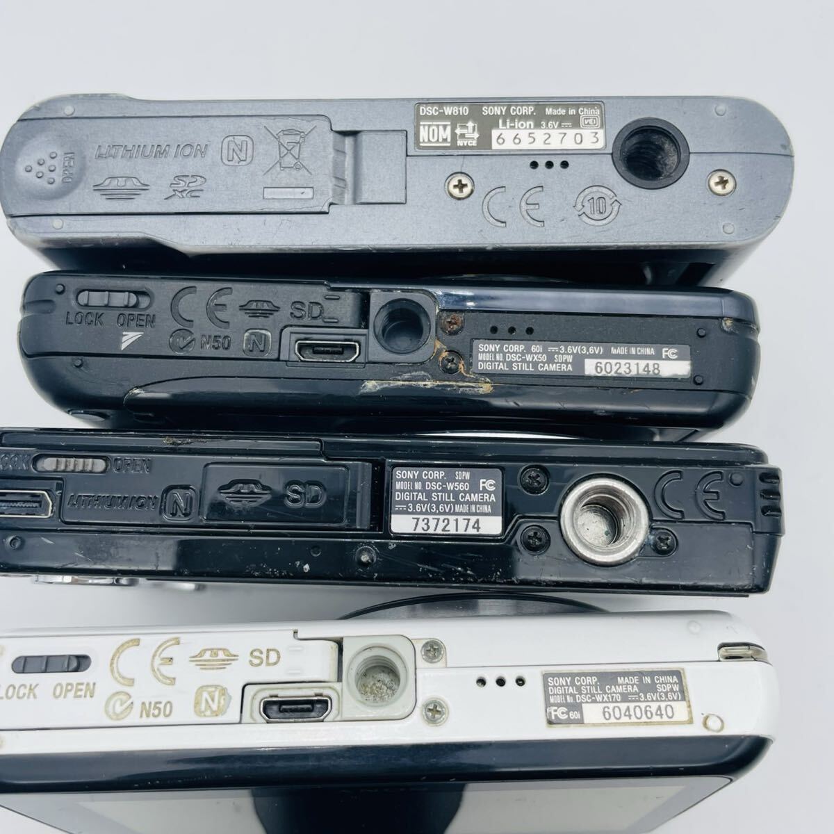 #SONY デジタルカメラ ② 現(xiàn)狀品 動作未確認(rèn) まとめ 1円スタート ソニー