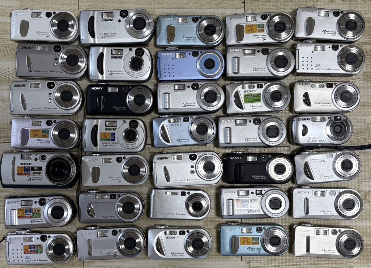 #SONY デジタルカメラ 35臺(tái) 現(xiàn)狀品 動(dòng)作未確認(rèn) まとめ 1円スタート ソニー