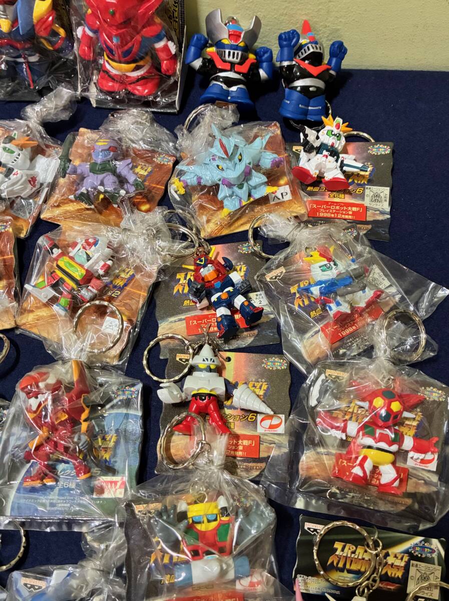 1円? 未使用保管品 希少 スーパーロボット大戦 キーホルダー 熱血コレクション1&2/3/4/5/6/7/8/α/ブレイブサーガ/合金 他 計(jì)100點(diǎn)セット