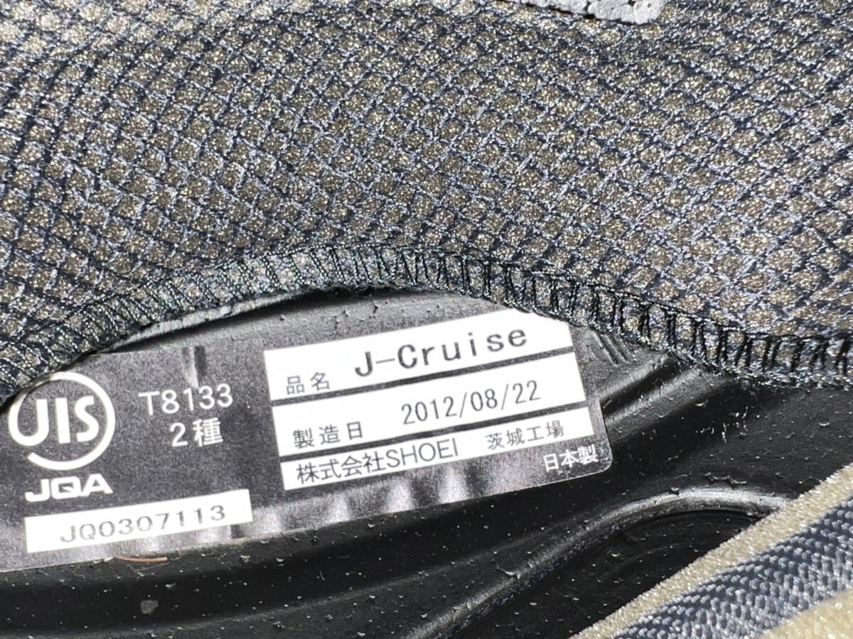 SHOEI ショウエイ ジェットヘルメット　J-Cruise　Jクルーズ　サイズL　程度良好
