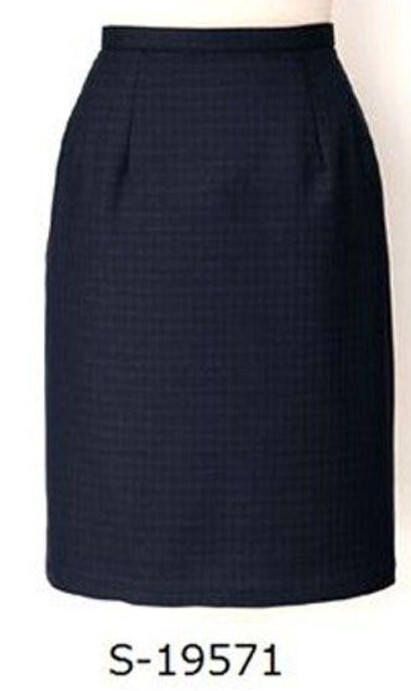 【新品】SELERY_11号_タイトスカート（ネイビー）19571/セロリー/かわいい会社事務服/おしゃれOL制服_画像1