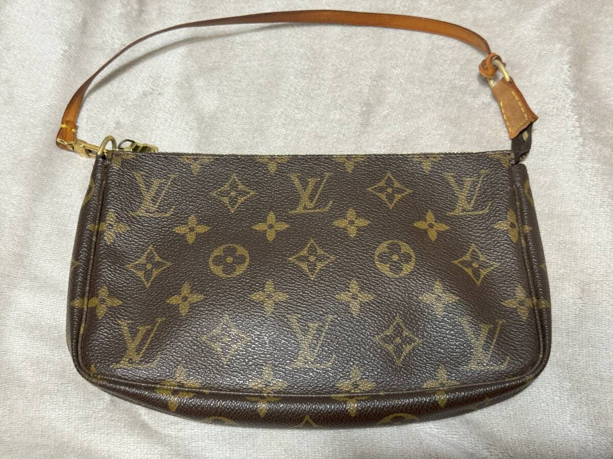 LOUIS VUITTON ★ルイヴィトン モノグラム★ポシェット ポーチ　ミニ ショルダーバッグ USED品