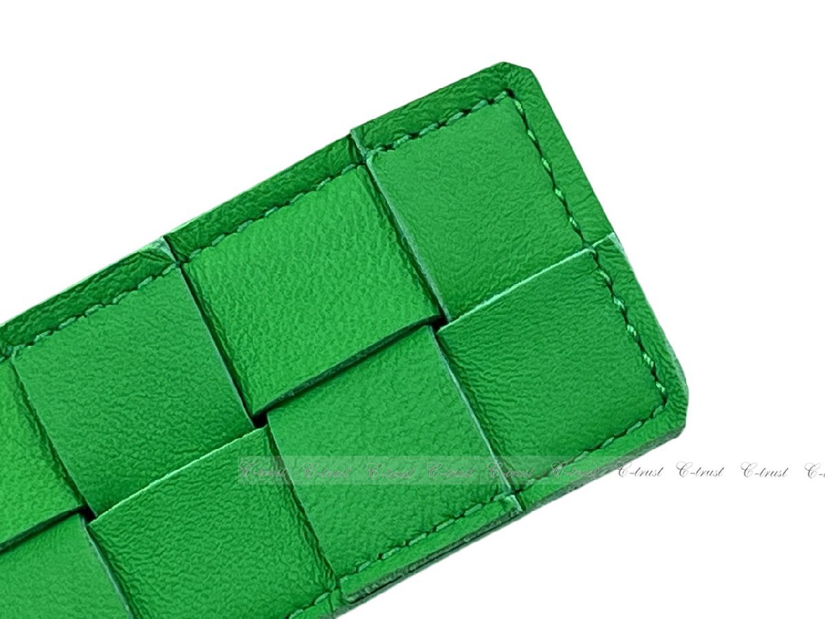 L786-90.. BOTTEGA VENETA ボッテガ ヴェネタ ベルト BELT イントレ カーフ ナッパ レザー イタリア制 ★ 3724 PARAKEET