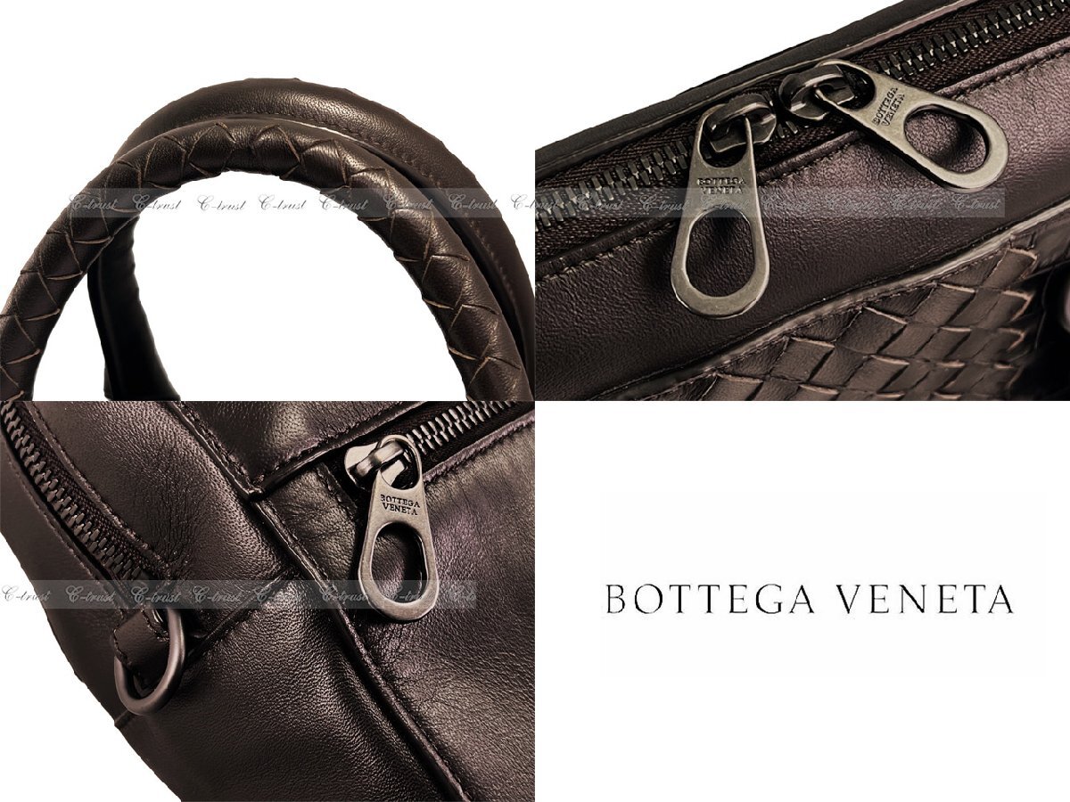 J101.. BOTTEGA VENETA ボッテガ ヴェネタ ビジネスバッグ 最高級(jí) リアルクロコ 2WAY イタリア制 ★ 2129 ESPRESSO