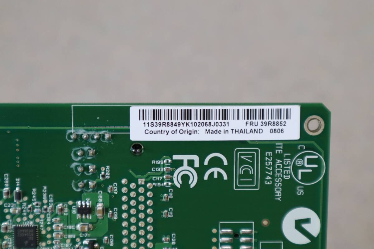 G8574 P LSI MegaRAID MR SAS 8480E RAID コントローラ PCI-E RAID 0/1/5/10/50対応 BBU付 バッテリー付屬 動作確認済み 中古品