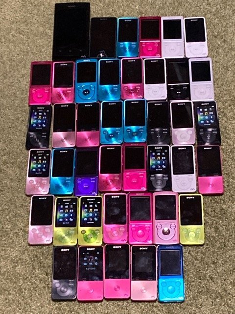 42点 まとめ売り 【SONY ソニー】WALKMAN 16GB NW-S315/NW-X1050/NW-S14/NW-Z1060/NW-S765/NW-S774/NW-S13/NW-S785/NW-S315 他