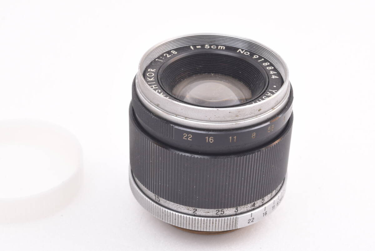 YASHICA YASHIKOR 5cm F2.8 ライカLマウントヤシカ ライカ LEICA Lマウント レンズ #918844 250920 108-48-8_画像5