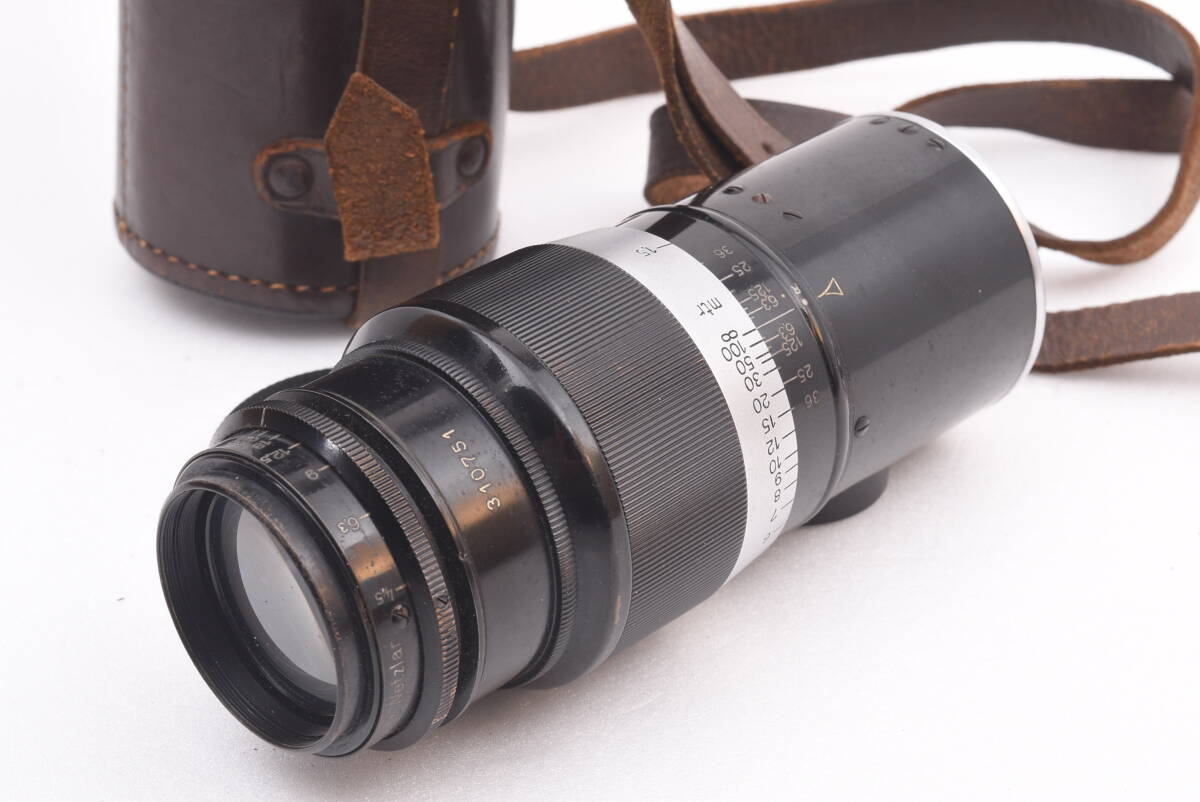 ライカ HEKTOR ヘクトール 135mm 13.5cm f4.5 ブラック #310751 178-168-8_画像1