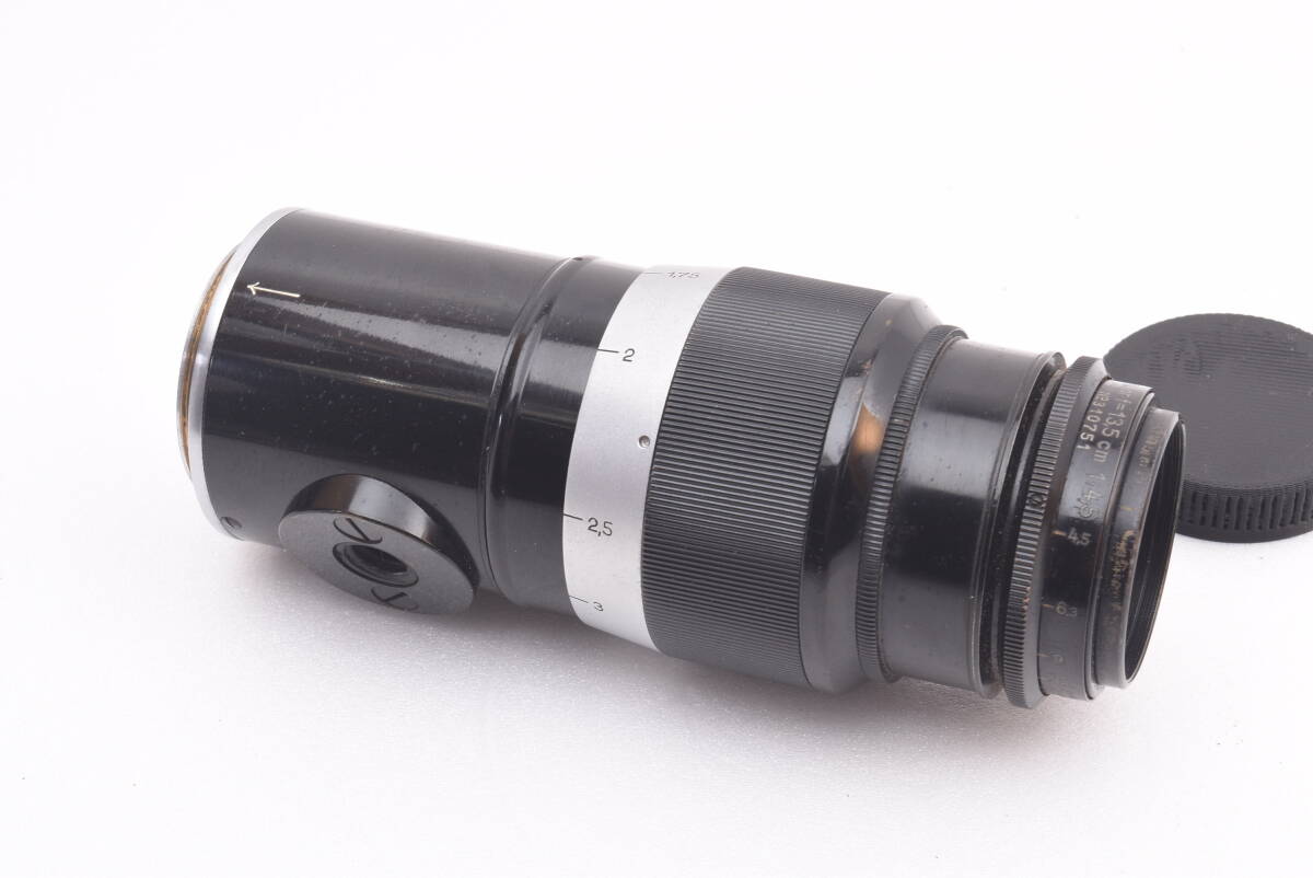 ライカ HEKTOR ヘクトール 135mm 13.5cm f4.5 ブラック #310751 178-168-8_画像3