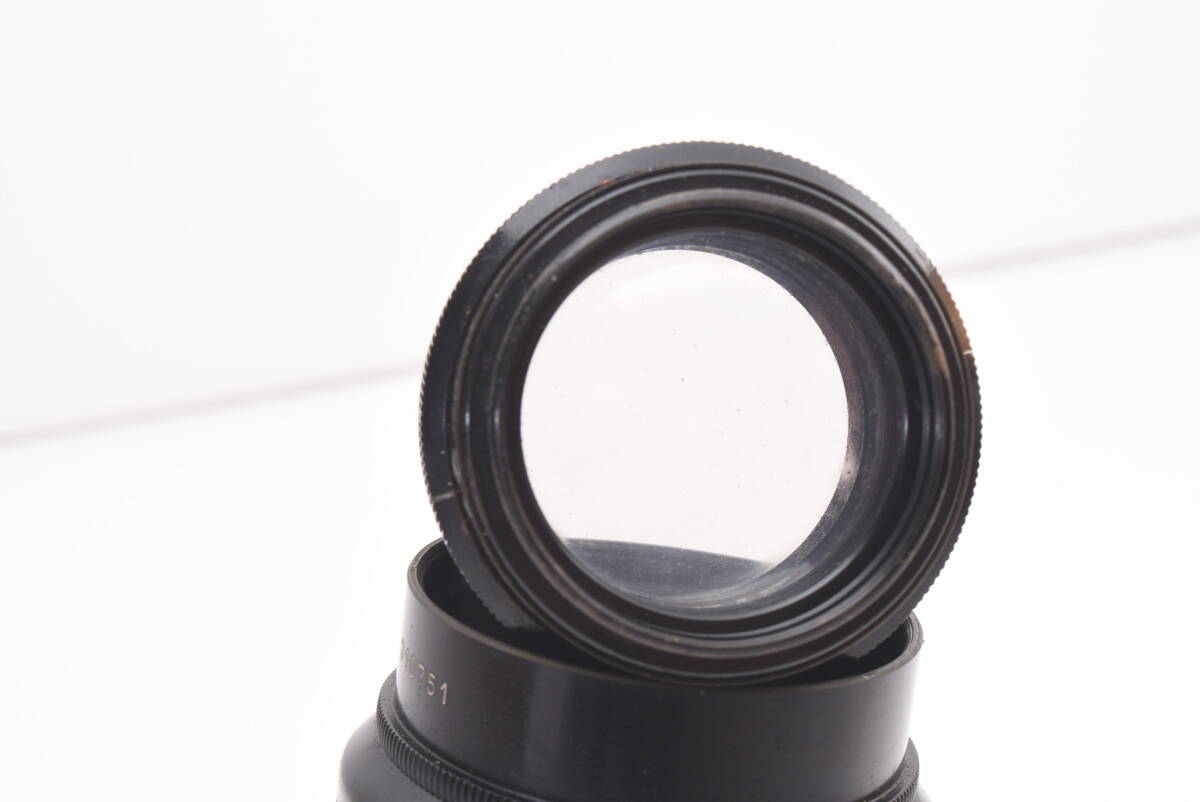 ライカ HEKTOR ヘクトール 135mm 13.5cm f4.5 ブラック #310751 178-168-8_画像6