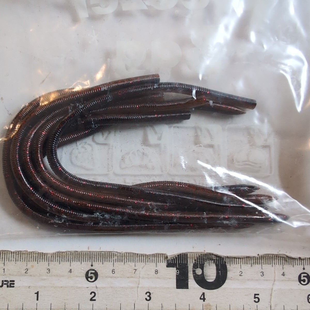 51★☆未使用 OSP オーエスピー ドライブクローラースリム　7本　エビミソブラック　ハタ マゴチ 釣具 釣り バス フィッシング ★☆_画像1