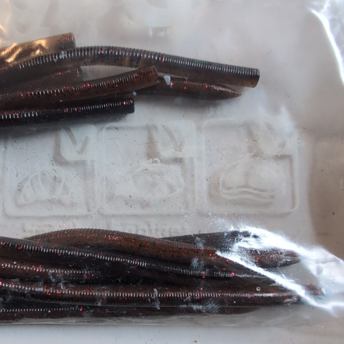 51★☆未使用 OSP オーエスピー ドライブクローラースリム　7本　エビミソブラック　ハタ マゴチ 釣具 釣り バス フィッシング ★☆_画像3