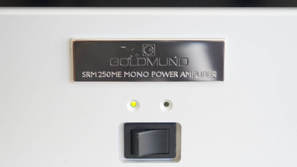 Goldmund Mimesis SRM250ME / パワーアンプ / ペア