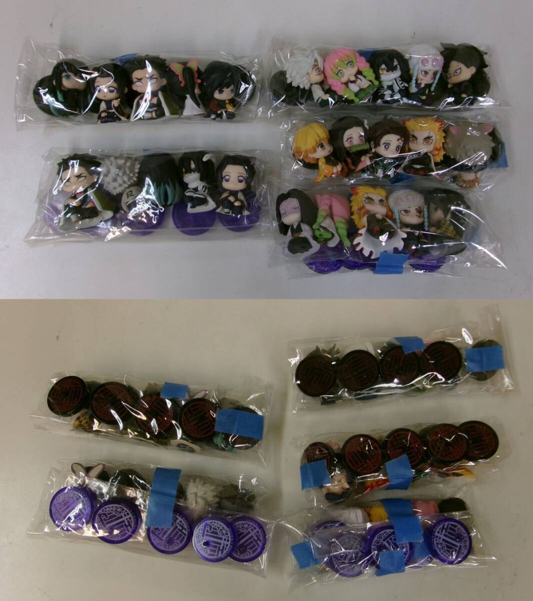 #s30【梱80】バンプレスト WCF 鬼滅の刃 栗花落カナヲ 神崎アオイ 他 フィギュア まとめ