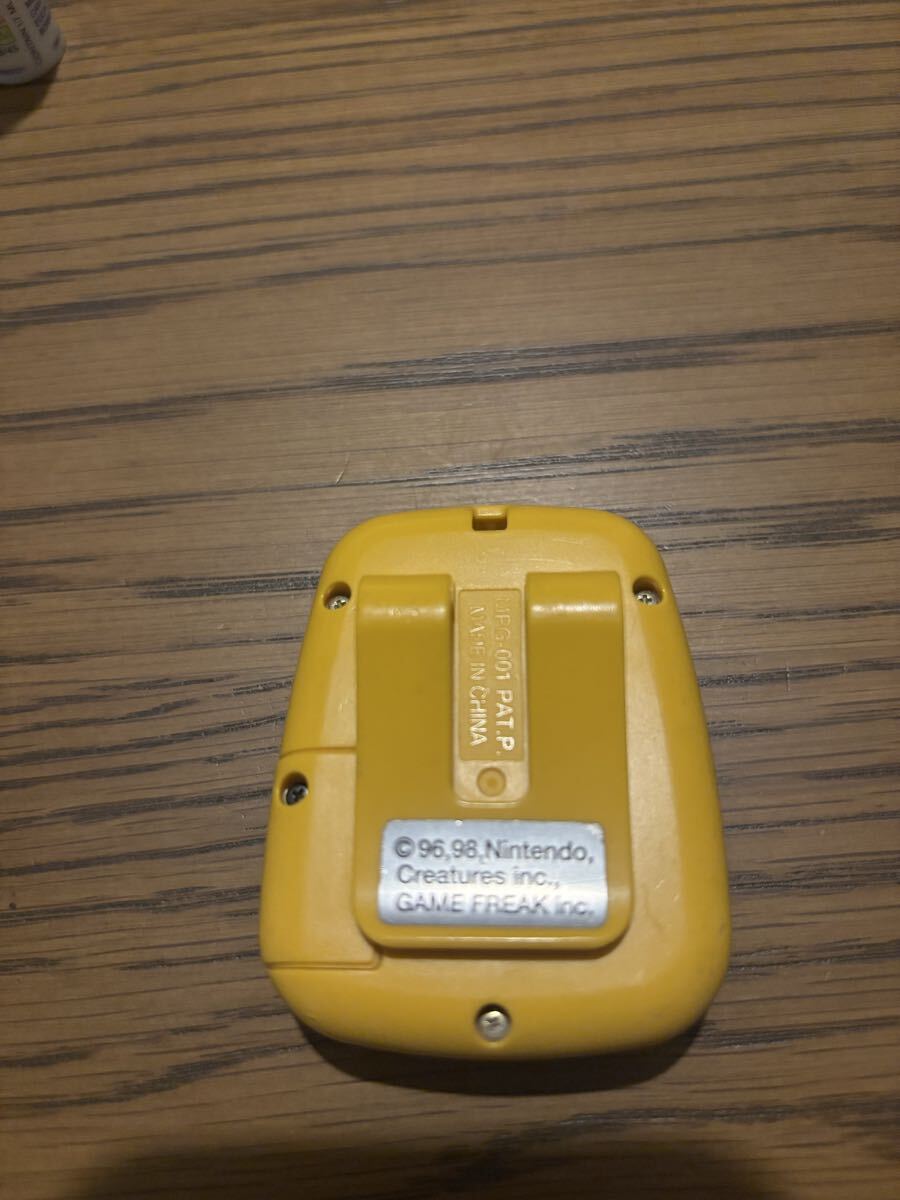 任天堂 PIKACHU POCKET 万歩計 ポケモン_画像2