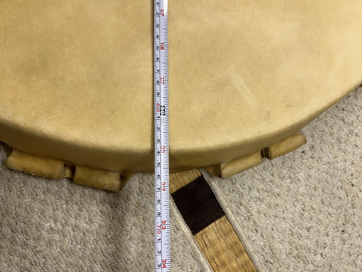 和太鼓 張り替え用皮 皮1枚 2尺1寸 未使用品 送料着払いのみ_画像3