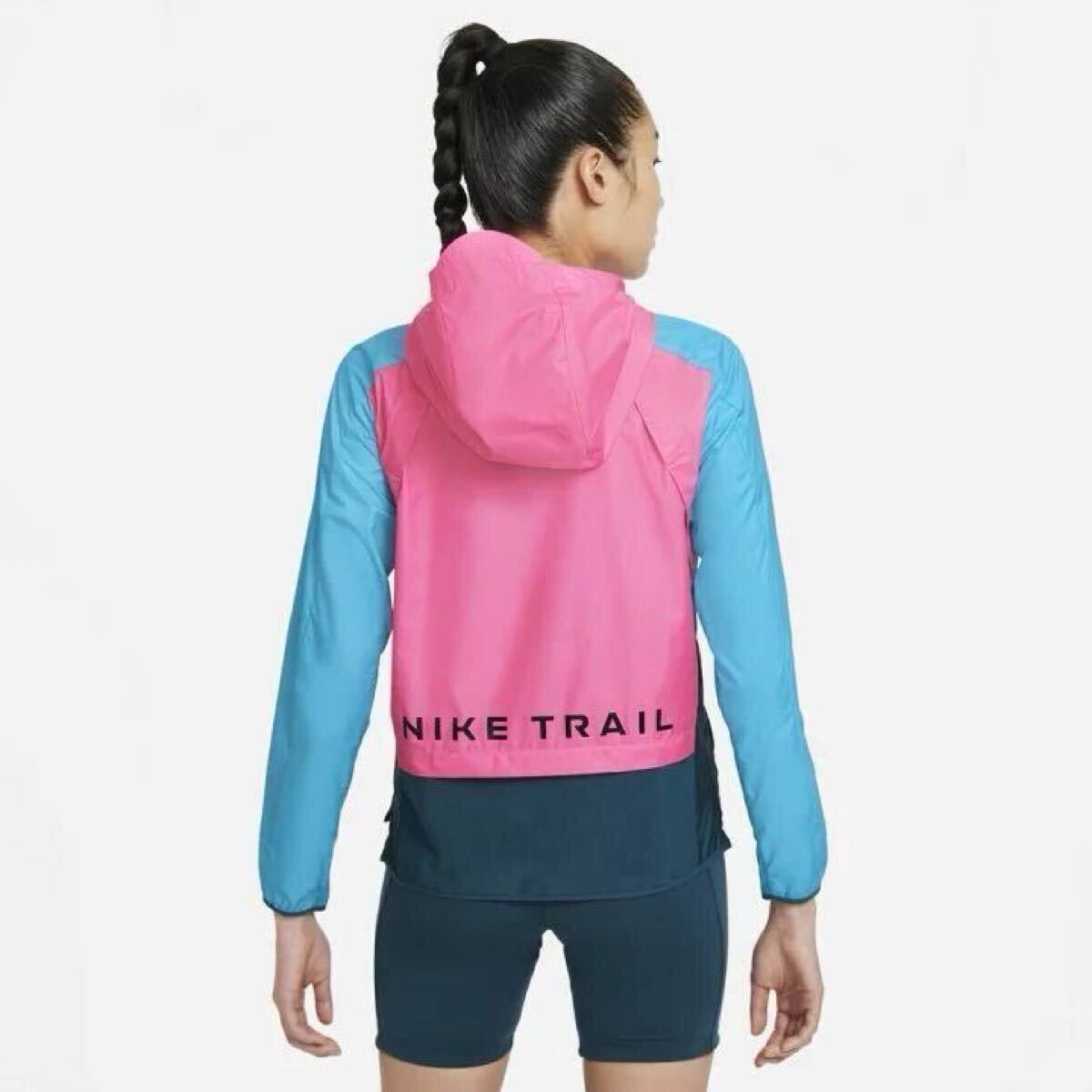 新品 定価17050円 Sサイズ NIKE ナイキ トレイル ランニングジャケット レディース ナイキ シールド DC8042-607_画像3