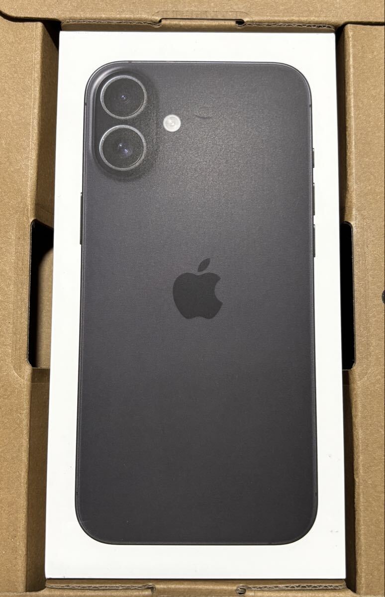 新品未開封 iPhone16 Plus 256GB ブラック 国内版SIMフリー Apple Store購入 送料無料