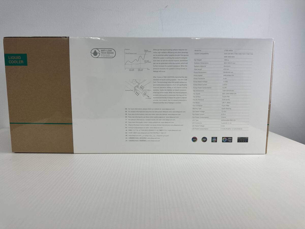 【送料無料】新品未開封　CPUクーラー　LT360-BKAMNC-G-1?。?96【最落なし】