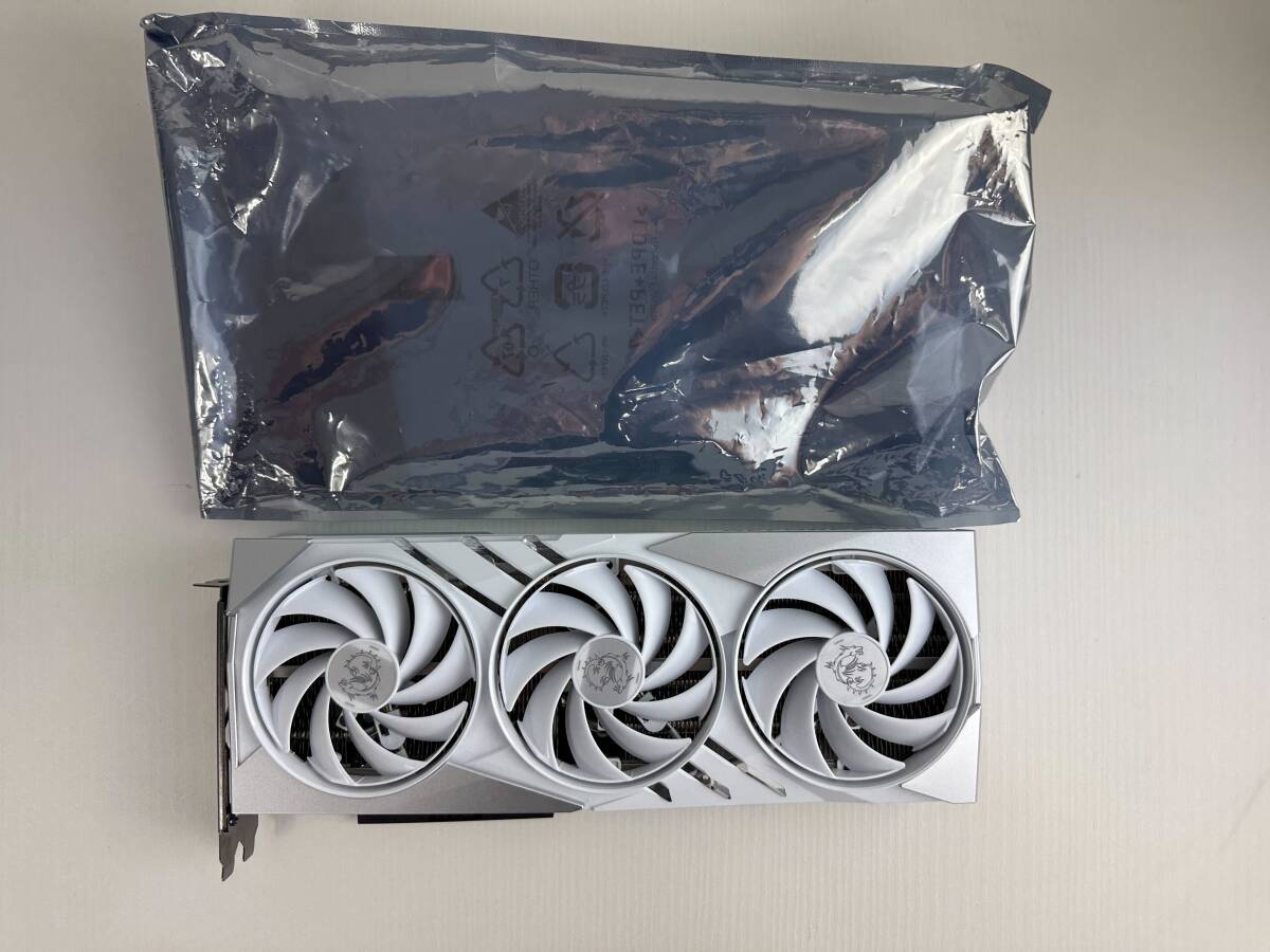 【送料無料】修理上がり　グラフィックカード　RTX4070 SUPER　MSI RTX 4070 SUPER 12G GAMING X SLIM WHITE　＿401【最落なし】
