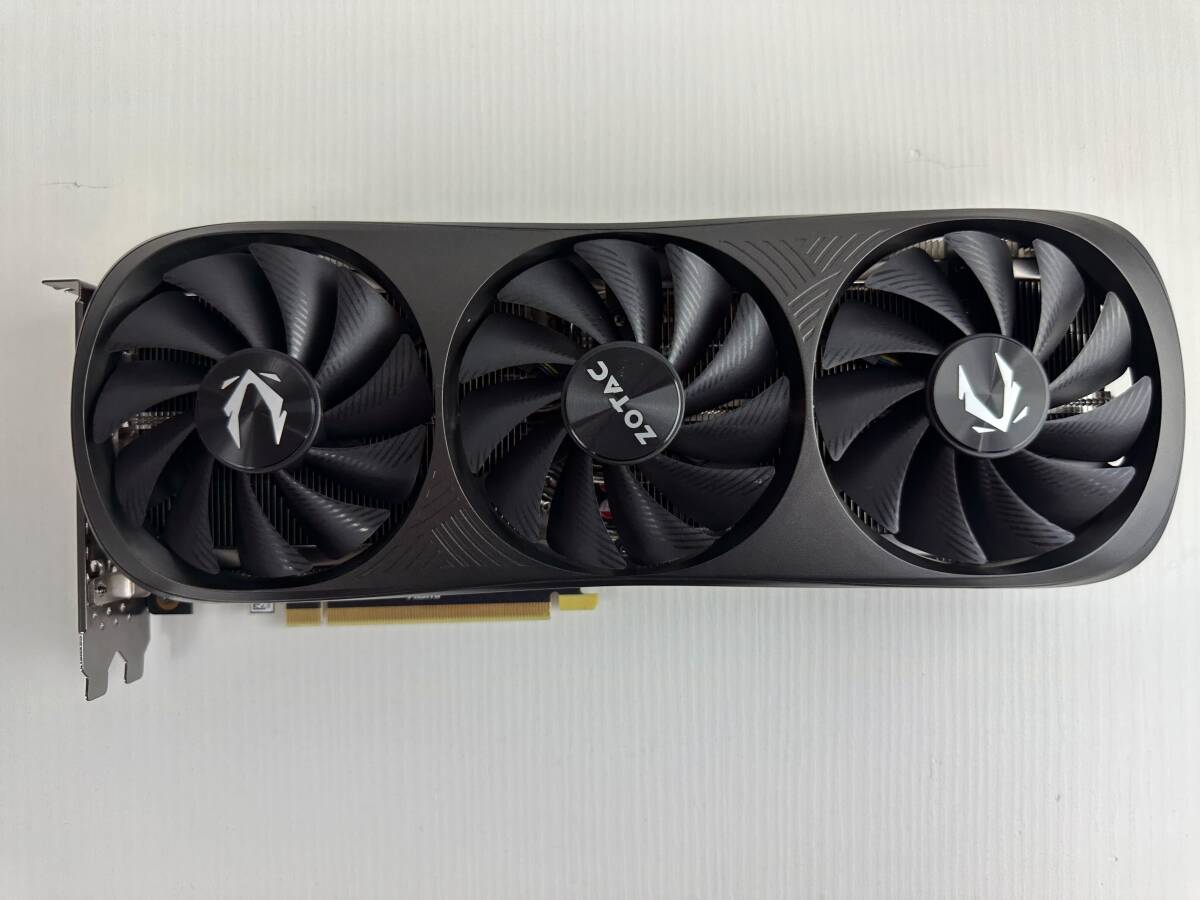 【送料無料】修理上がり　グラフィックカード　ZOTAC RTX4070Ti Super Trinity　ZT-D40730D-10P?。?02【最落なし】