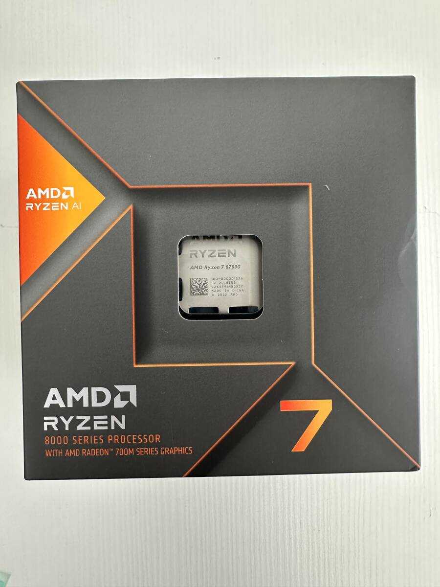 【送料無(wú)料】新品未開封　CPU　Ryzen7 8700G?。?95【最落なし】