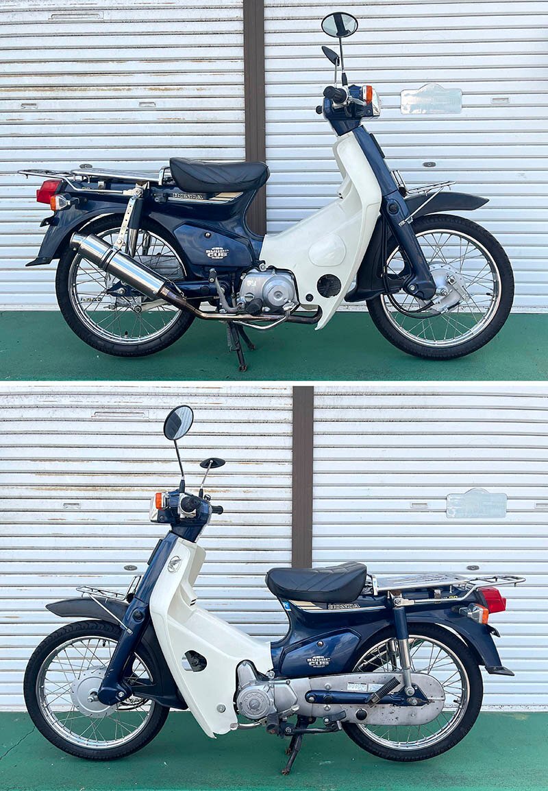 スーパーカブ90 カスタム セル付 HA02 リアブレーキぺダル f95-24s6 角目_画像5