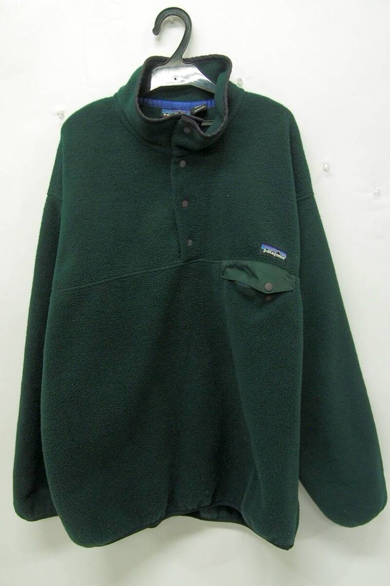 r2_5448k USA制 patagonia パタゴニア プルオーバータイプ フリースジャケット サイズXL