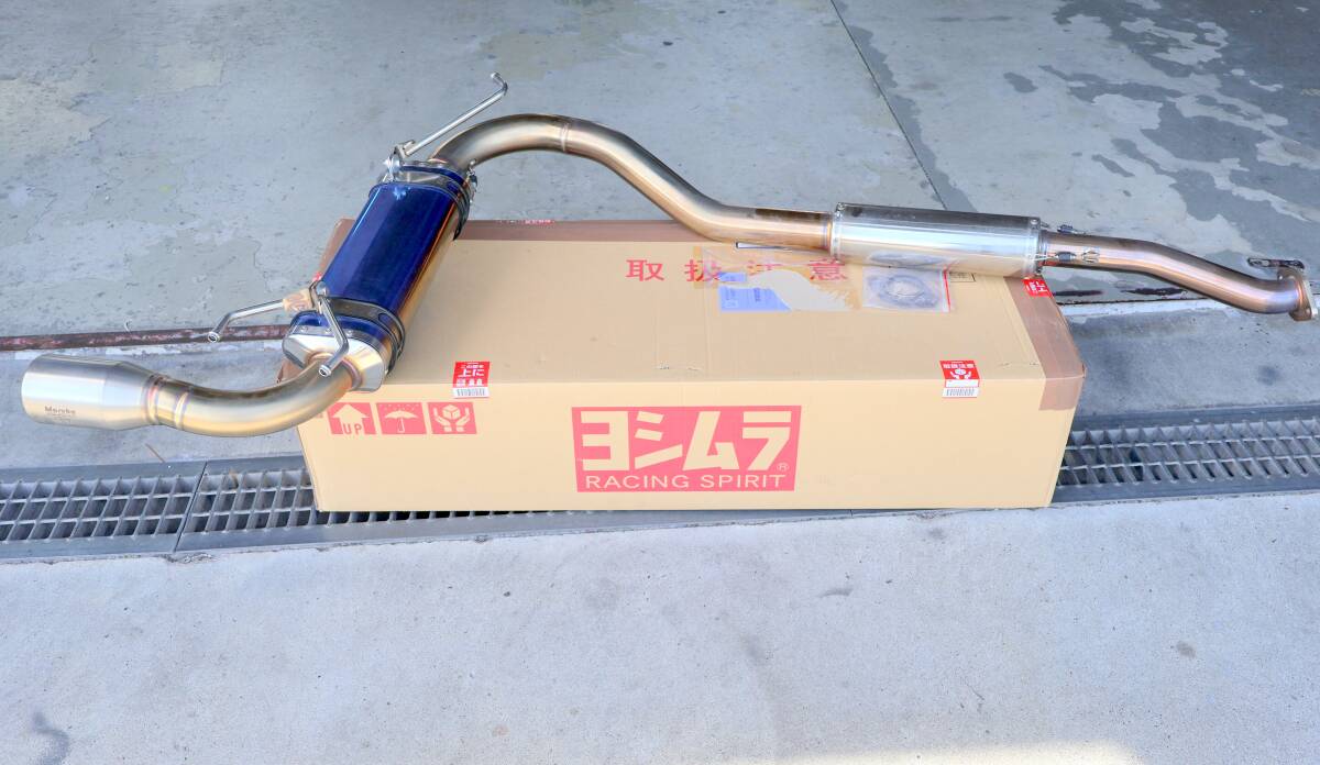 ユーノス ロードスター ＮＡ用 ヨシムラ マフラー チタンカバー