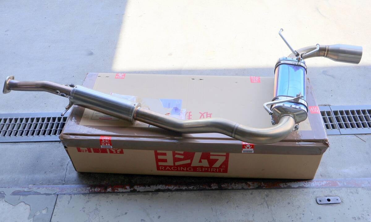 ユーノス ロードスター ＮＡ用 ヨシムラ マフラー チタンカバー