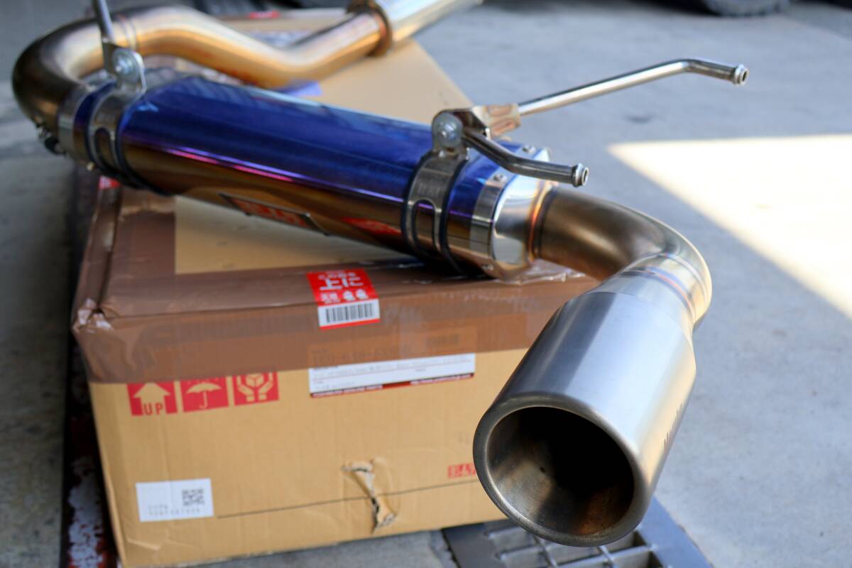 ユーノス ロードスター ＮＡ用 ヨシムラ マフラー チタンカバー