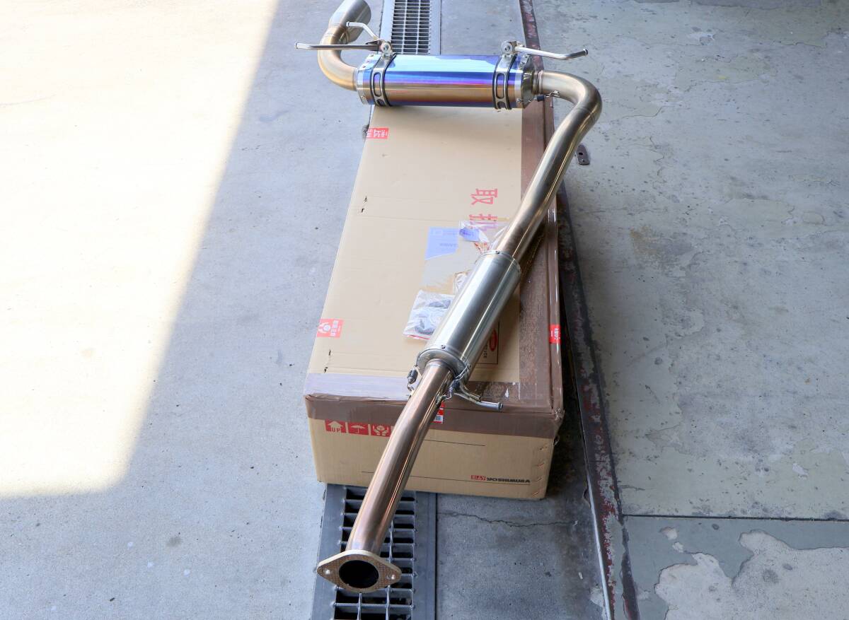 ユーノス ロードスター ＮＡ用 ヨシムラ マフラー チタンカバー