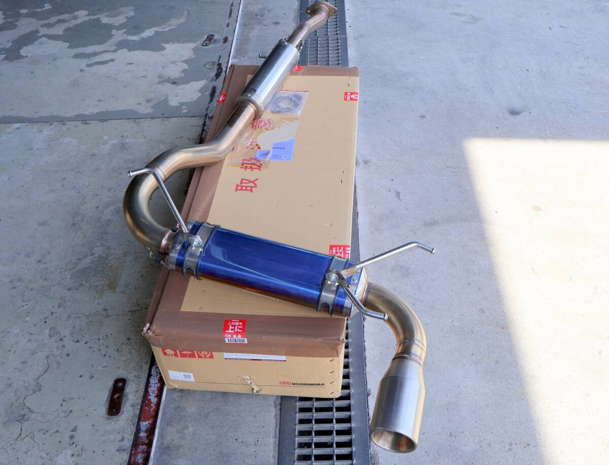 ユーノス ロードスター ＮＡ用 ヨシムラ マフラー チタンカバー