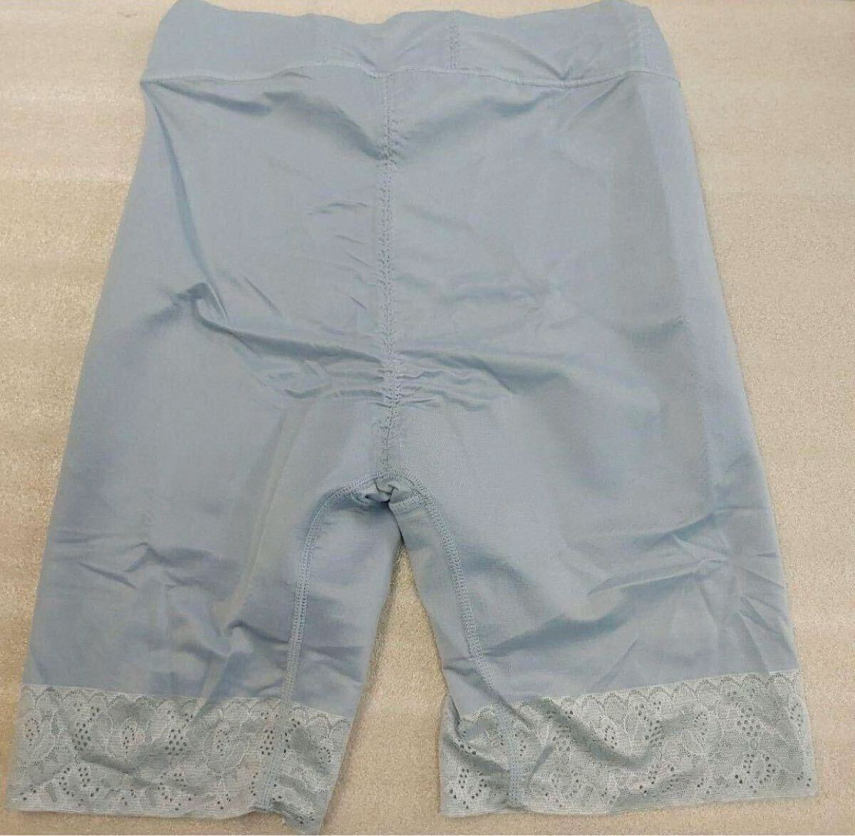 サイズM 蘆屋美整體　シームレス骨盤スリムショーツ ブルー #301