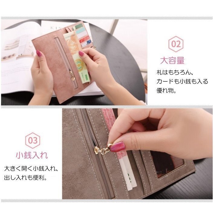 長(zhǎng)財(cái)布 レディース 財(cái)布 新春セール 新作 春財(cái)布 プレゼント 2025 ハロウィン 人気 送料無(wú)料 安い プチプラ ギフト 開(kāi)運(yùn) (ブラウン)