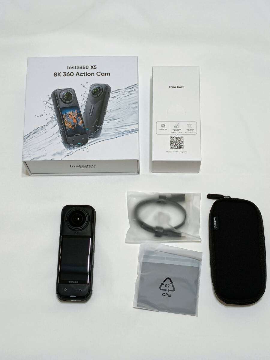 Insta360 X5 通常版 レンズに傷アリ