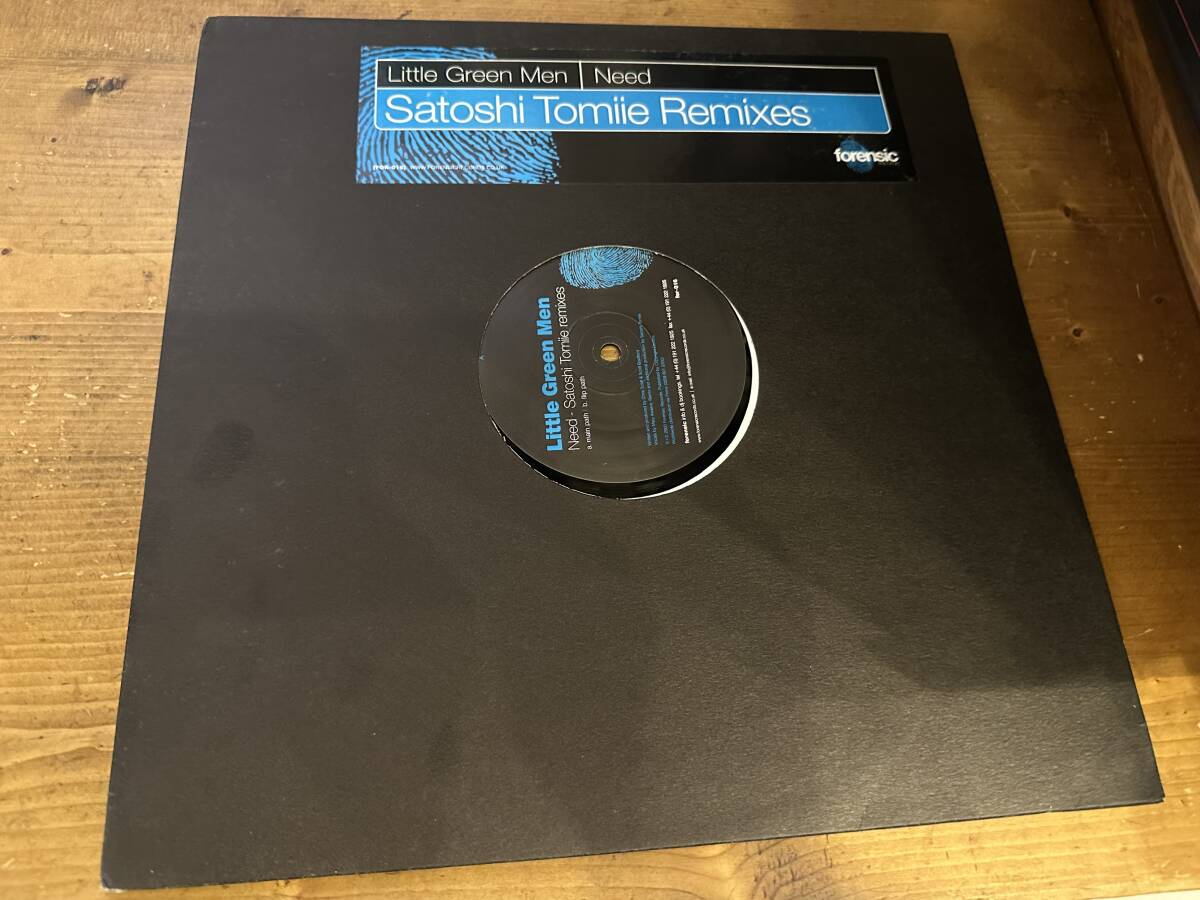 12”★Little Green Men / Need (Satoshi Tomiie Remixes) / プログレッシブ・ハウス!_画像1