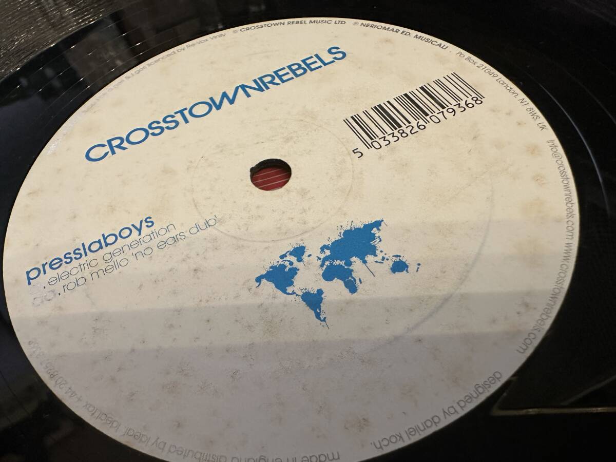 12”★Presslaboys / Electric Generation / エレクトロ・テック・ハウス!_画像1