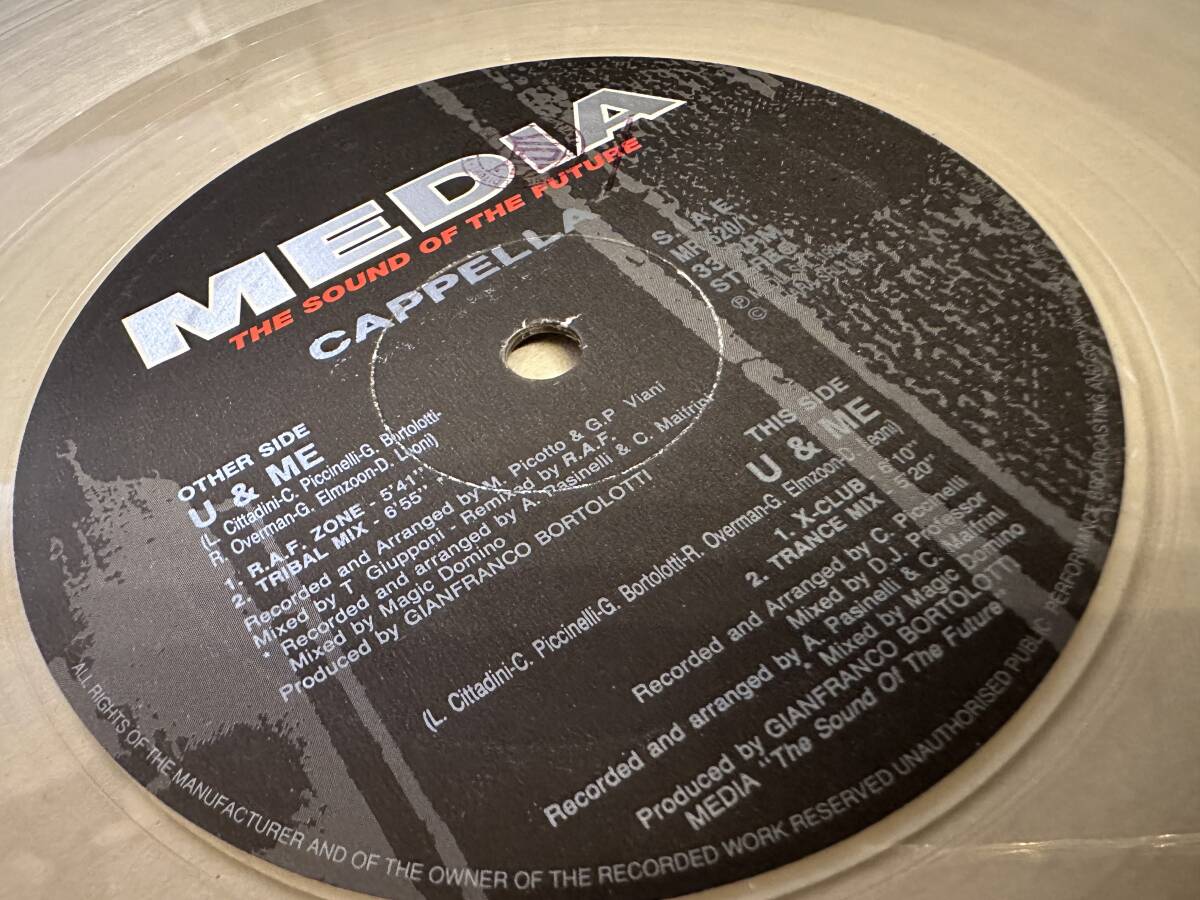 12”★Cappella / U & Me / ユーロ・ヴォーカル・・ハウス!_画像1