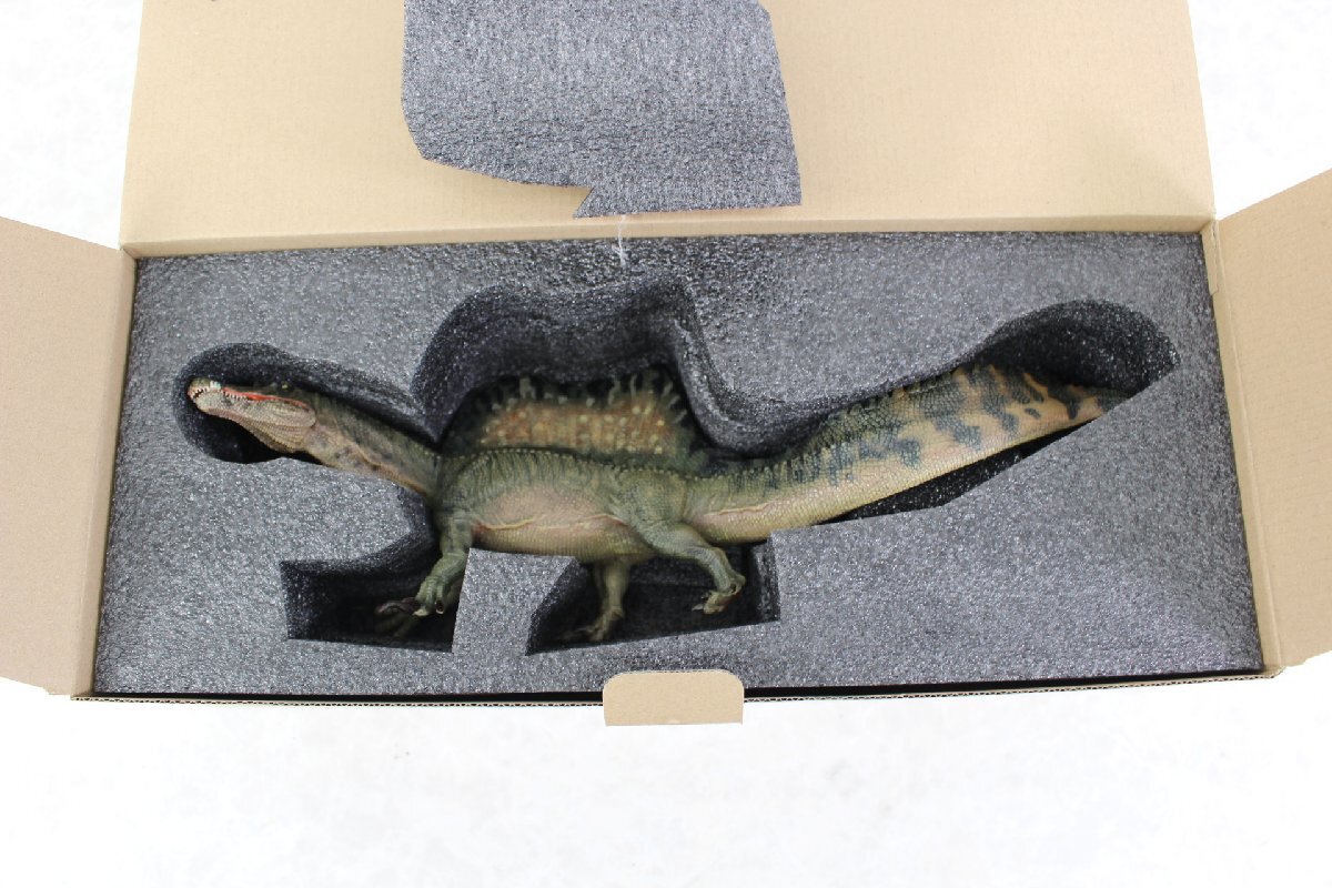 ■現状品■ 棘龍揚帆-スピノサウルス- グリーン系 フィギュア GRTOYS　箱 (2733649)_画像5