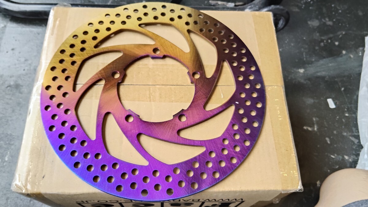 虹 260mm ビッグ フローティング ブレーキディスク ブレーキローター RPM シグナスX 1型 2型 3型 4型 5型 BW's BWs ビーウィズ_画像1