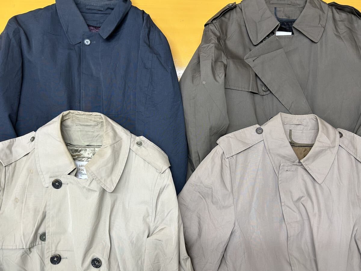 USA古着卸 ロンドンフォグ コート 4 枚 セット まとめ売り 1円スタート 卸売り アメリカ古着 まとめ売り 大量 ロングコート _画像1