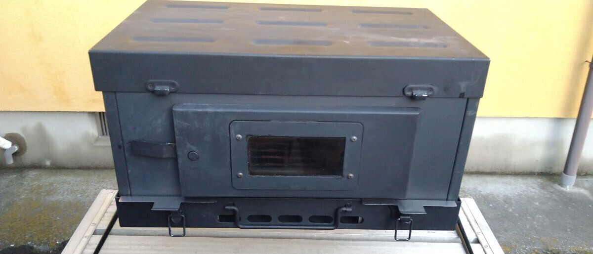 テンマクデザイン tent-Mark DESIGNS アイアンストーブ iron- stove 薪ストーブ 組立式 キャンプ 焚き火 wild-1 廃盤 煙突セット別出品_画像2