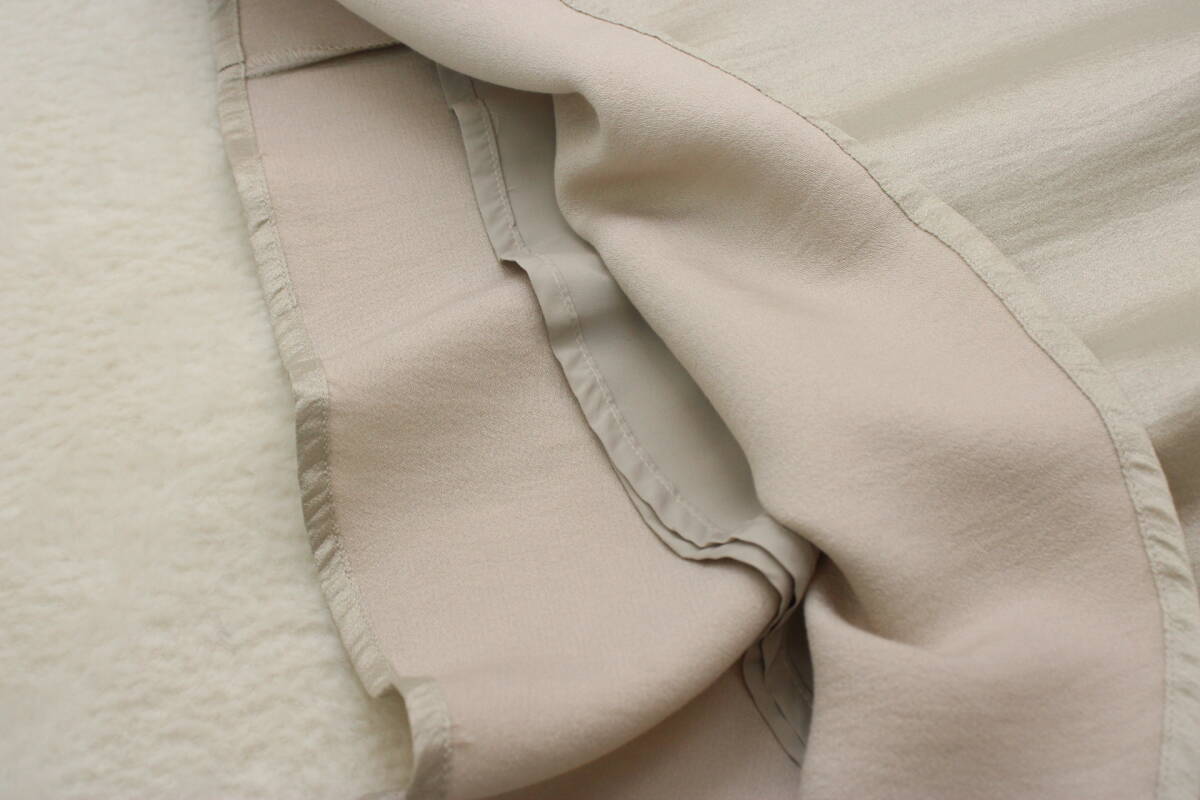 4936 新品 ウエストゴムラメドローコードギャザースカート ゴールドＦサイズ