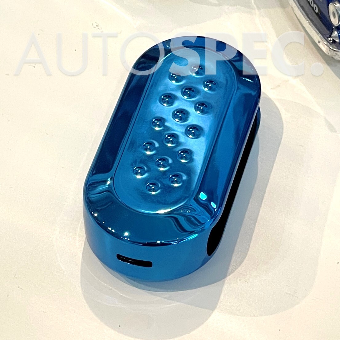 FIAT ABARTH シリコン キーカバー 500 595 695 500C 595C Panda ブルー 青_画像3