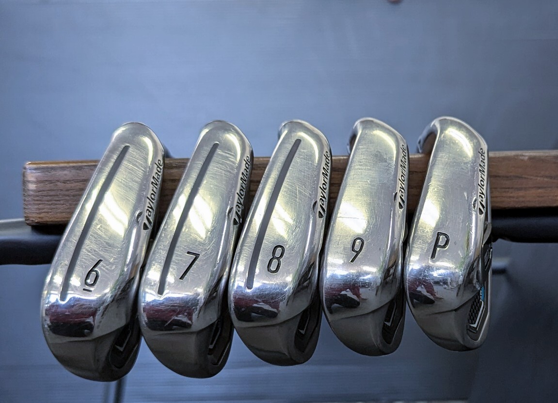 飛び系優(yōu)しいアイアン SIM2 MAX OS カーボンシャフト R 5本セット P 9番 8番 7番 6番 テーラーメイド TaylorMade ゴルフクラブ